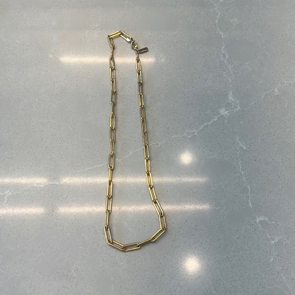 Alexandra Beth Paperclip Chain Necklace - Picture 1 of 2